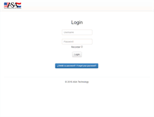 Tablet Screenshot of iserver.asa.edu.py